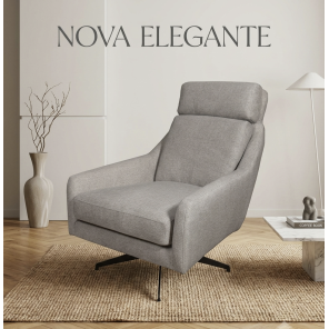 Πολυθρόνα  περιστρεφόμενη Nova elegante