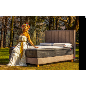 Στρώμα Soft Eurotop με ανεξάρτητα ελατήρια και memory foam για πολυτελής αίσθηση
