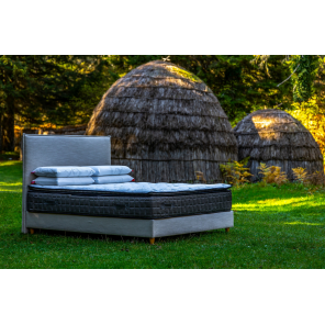 Στρώμα Flex pillow top με latex 7 ζωνών και ανεξάρτητα ελατήρια