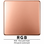 Rgb- Rose gold bright (Ροζ χρυσό γυαλιστερό)